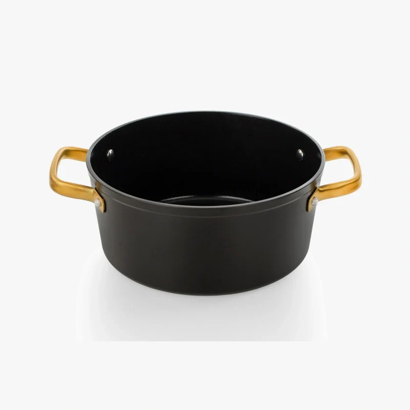 Cacerola Antiadherente Cerámico Serie Samoa Iconic Negro 24 Cm  / 4.3 L - Image 4