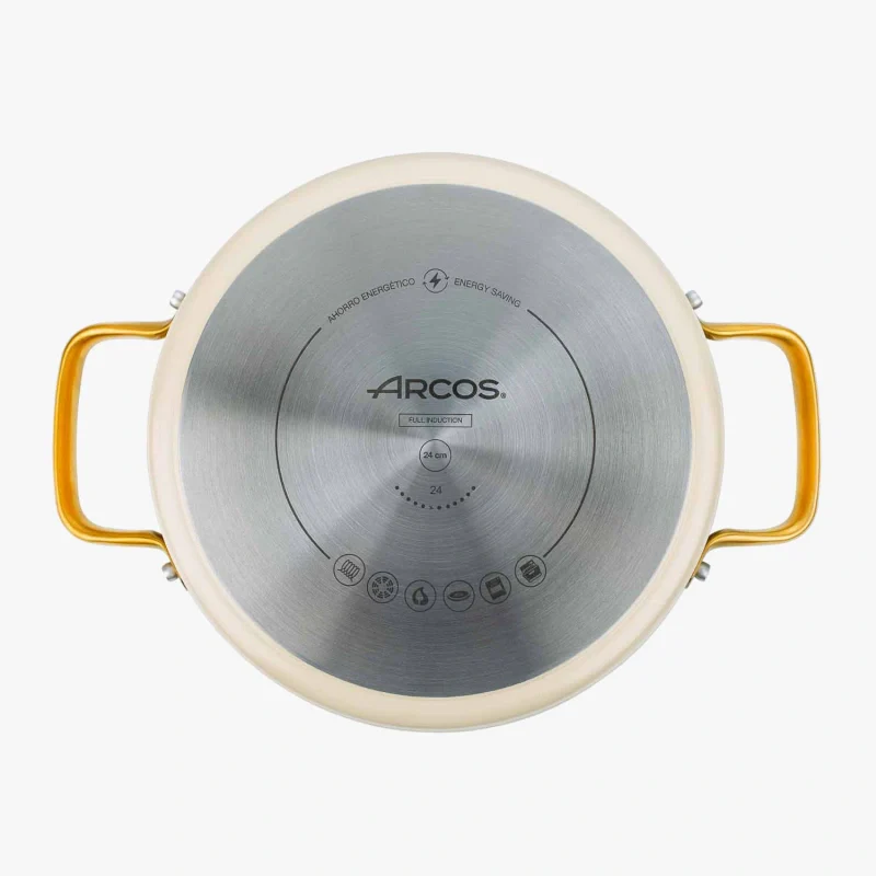 Cacerola Antiadherente Cerámico Serie Samoa Iconic Beige 24 Cm / 4.3 L - Image 8