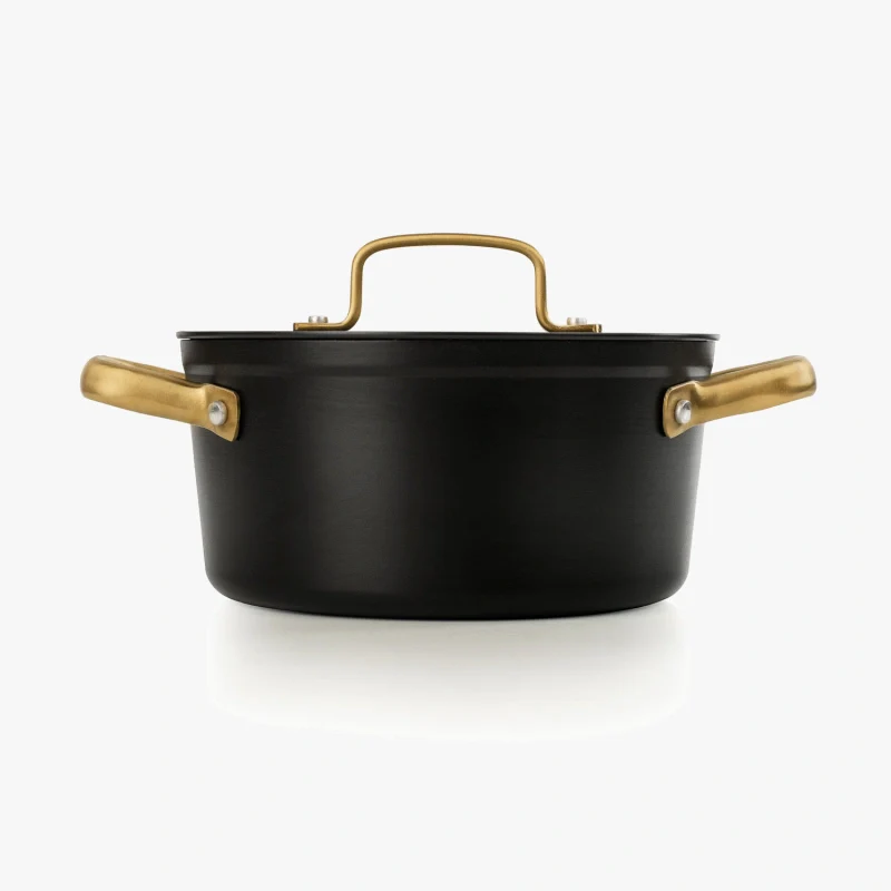 Cacerola Antiadherente Cerámico Serie Samoa Iconic Negro 20 Cm / 2.6 L - Image 2