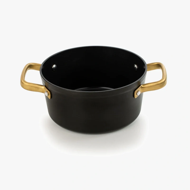 Cacerola Antiadherente Cerámico Serie Samoa Iconic Negro 20 Cm / 2.6 L - Image 4