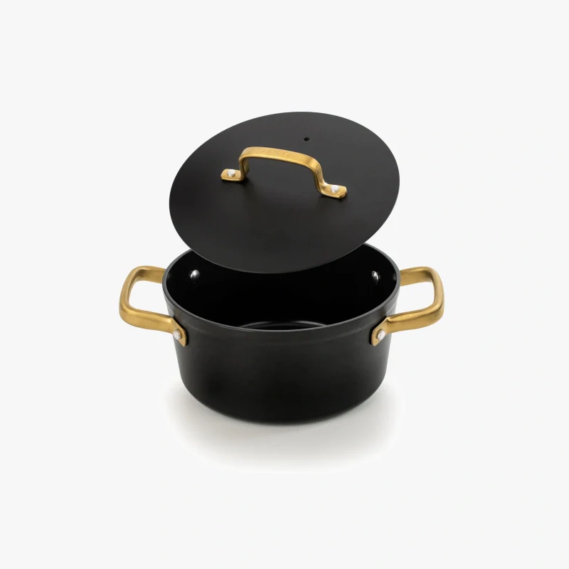 Cacerola Antiadherente Cerámico Serie Samoa Iconic Negro 20 Cm / 2.6 L - Image 7