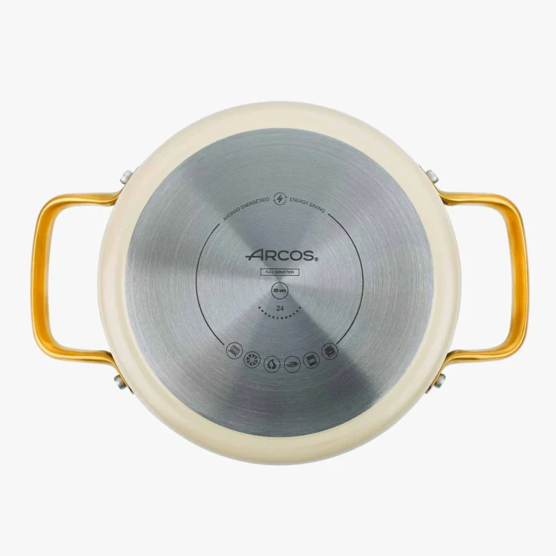 Cacerola Antiadherente Cerámico Serie Samoa Iconic Beige 20 Cm / 2.6 L - Image 8