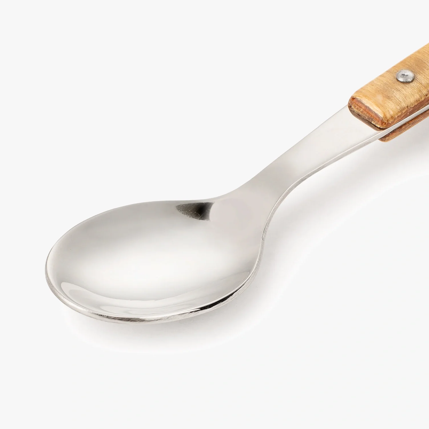 Cuchara Lunch Madera de Chopo Comprimida 150 mm - Image 2