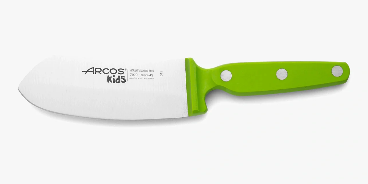 Cuchillo Cocinero Serie Kids Color Verde 100 mm