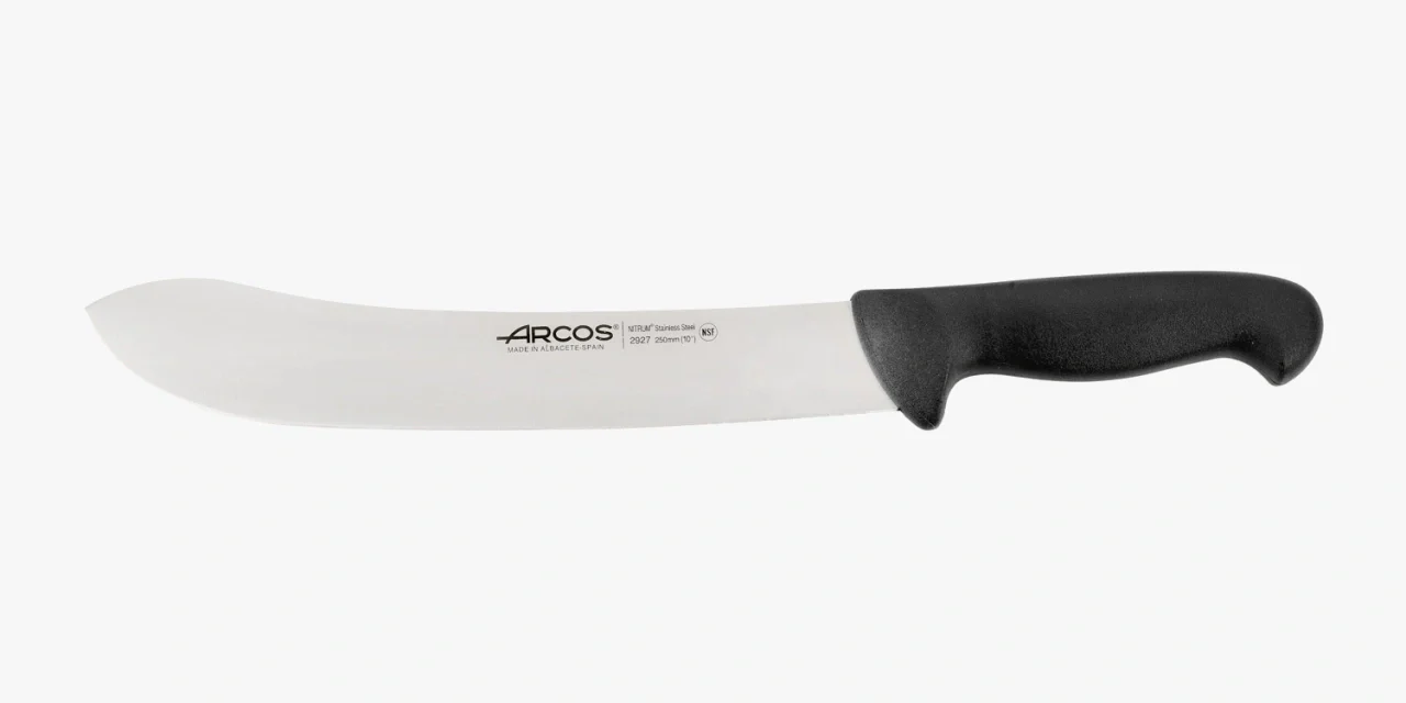 Cuchillo Carnicero color negro Serie 2900 250 mm