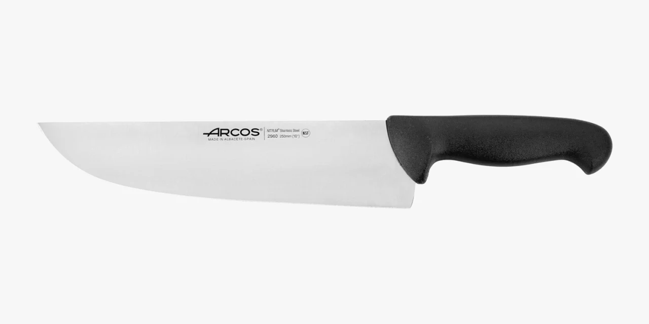 Cuchillo Carnicero color negro Serie 2900 250 mm