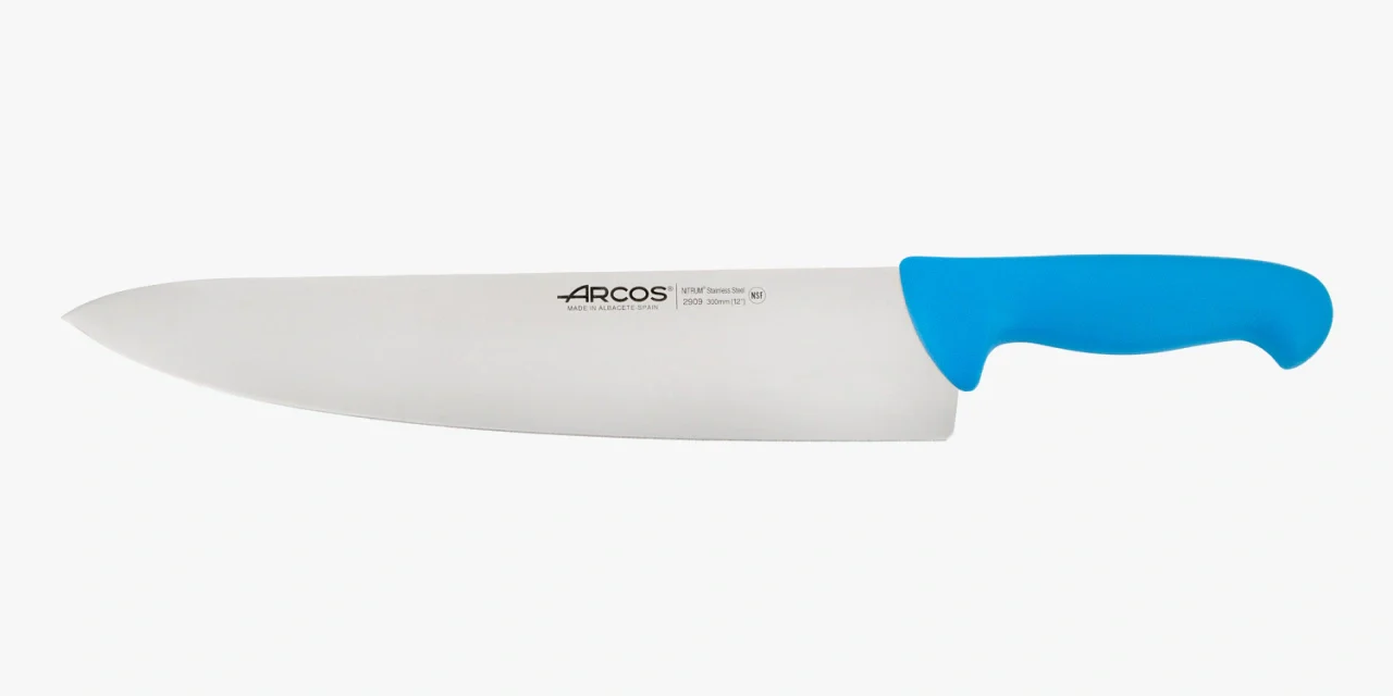 Cuchillo Cocinero color azul Serie 2900 300 mm