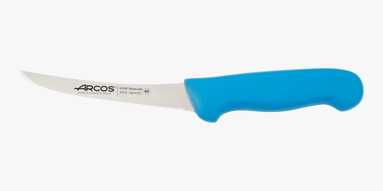 Cuchillo Deshuesador color azul Serie 2900 140 mm