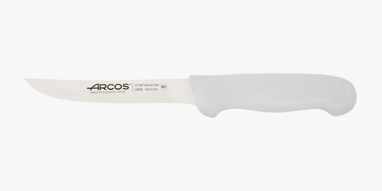 Cuchillo Deshuesador color blanco Serie 2900 160 mm