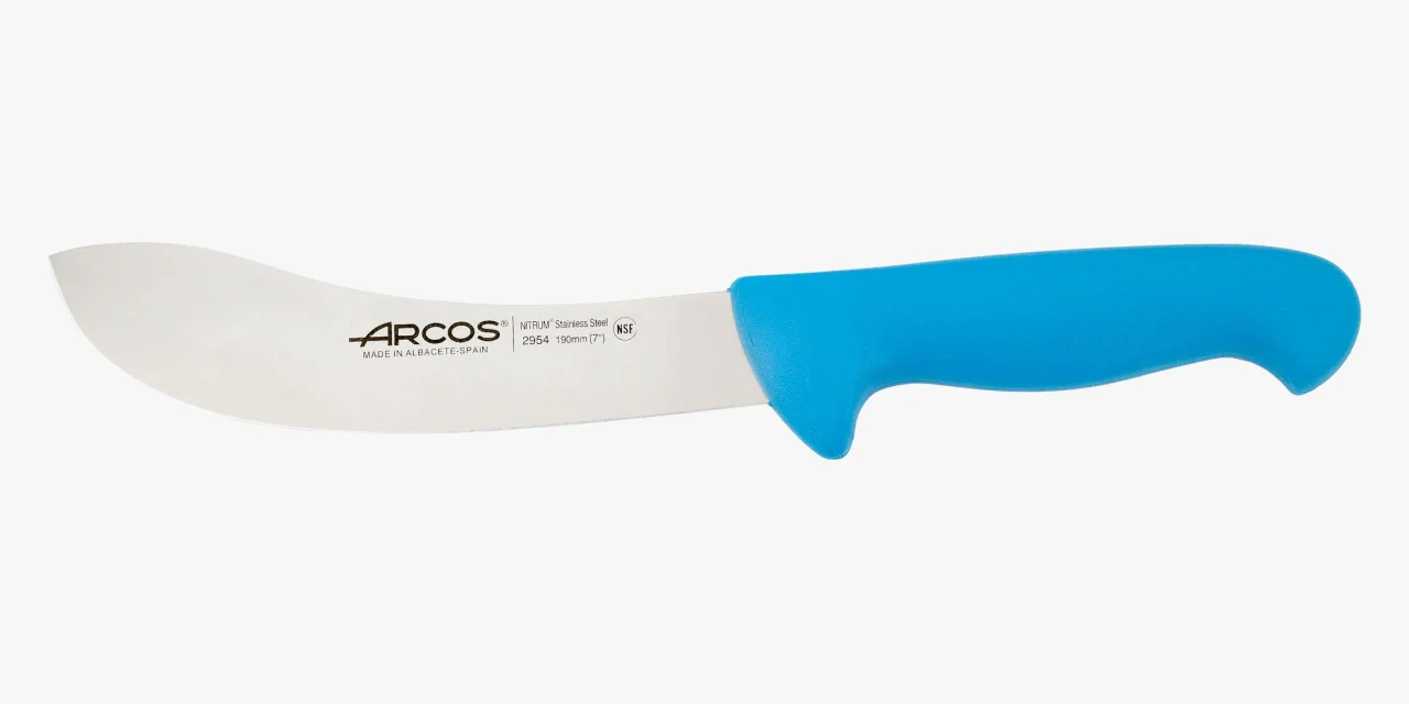 Cuchillo Despellejar color azul Serie 2900 190 mm