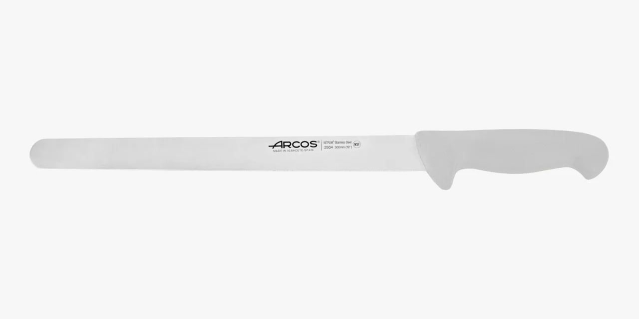 Cuchillo Fiambre color blanco Serie 2900