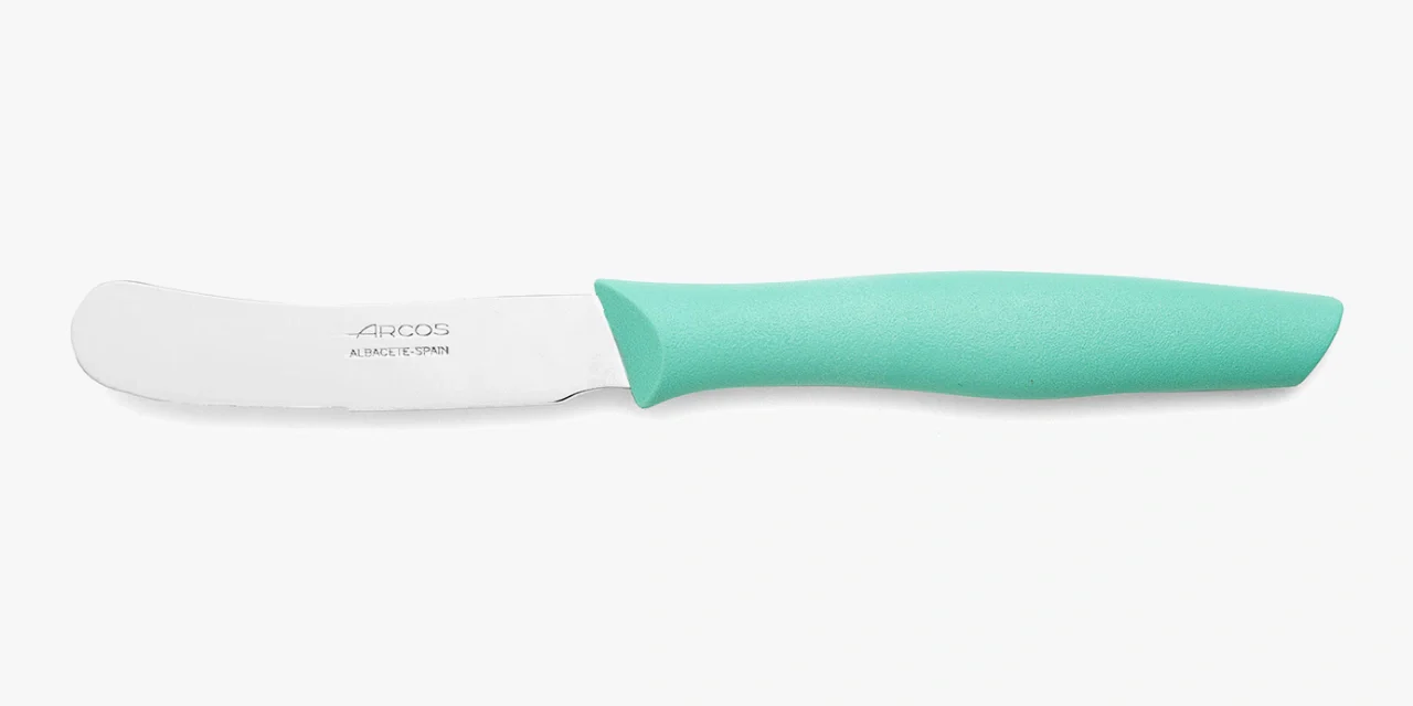Cuchillo Mantequilla Color Menta Serie Nova 90 mm