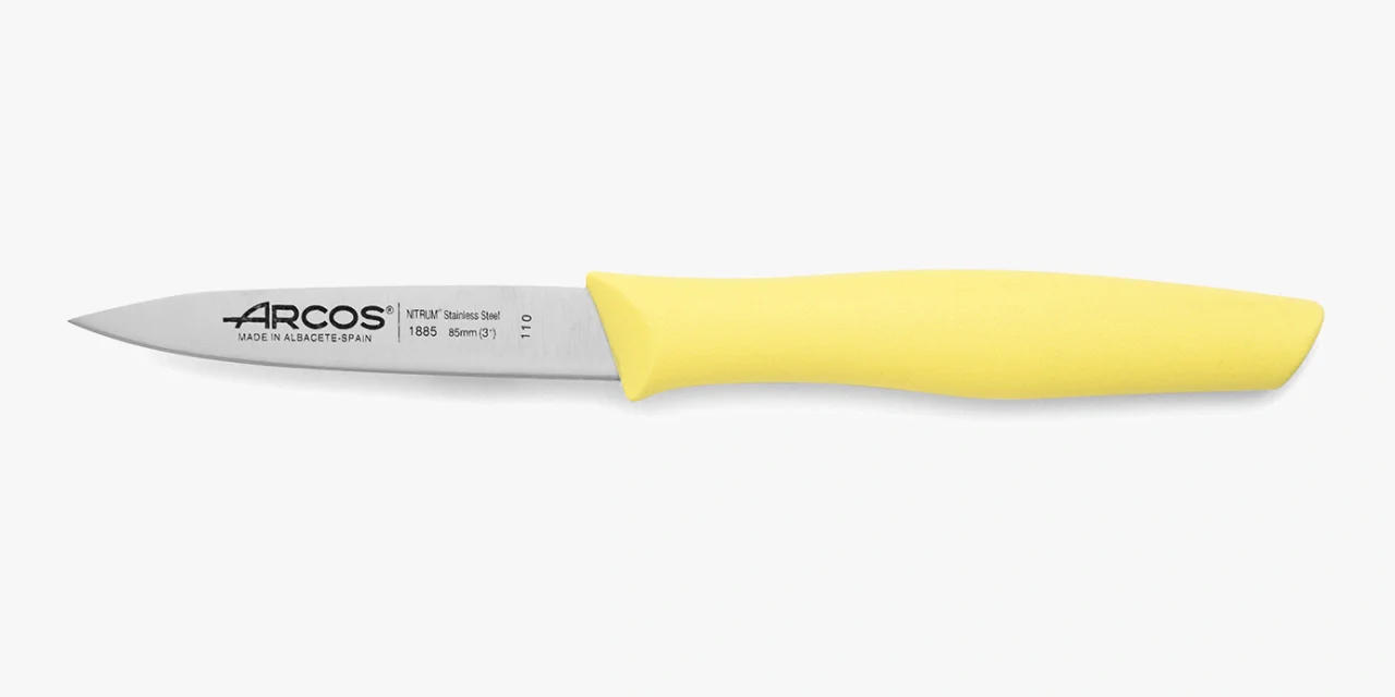 Cuchillo Mondador Color Limón  Serie Nova 85 mm