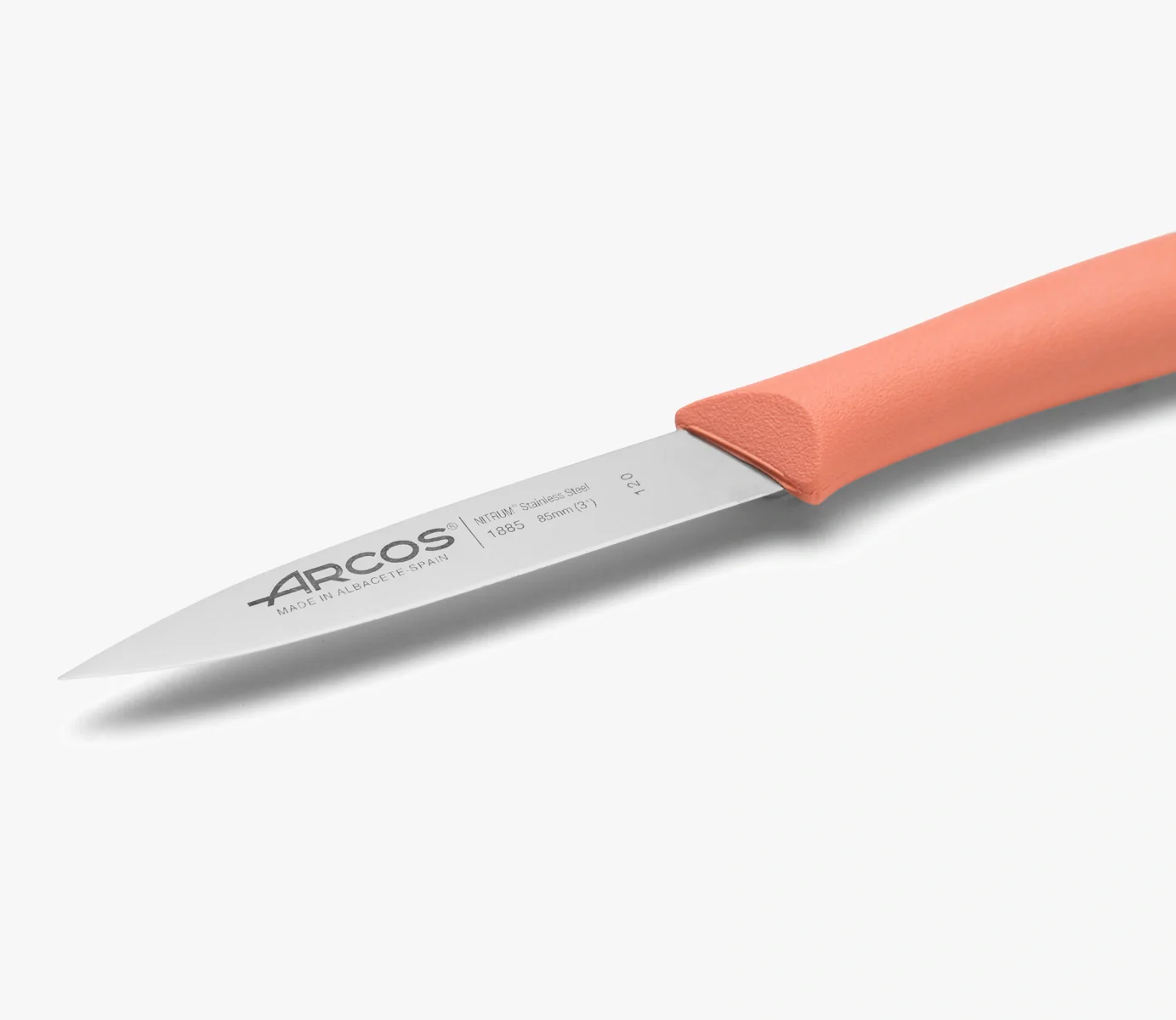 Cuchillo Mondador Color Coral Serie Nova 85 mm - Image 2
