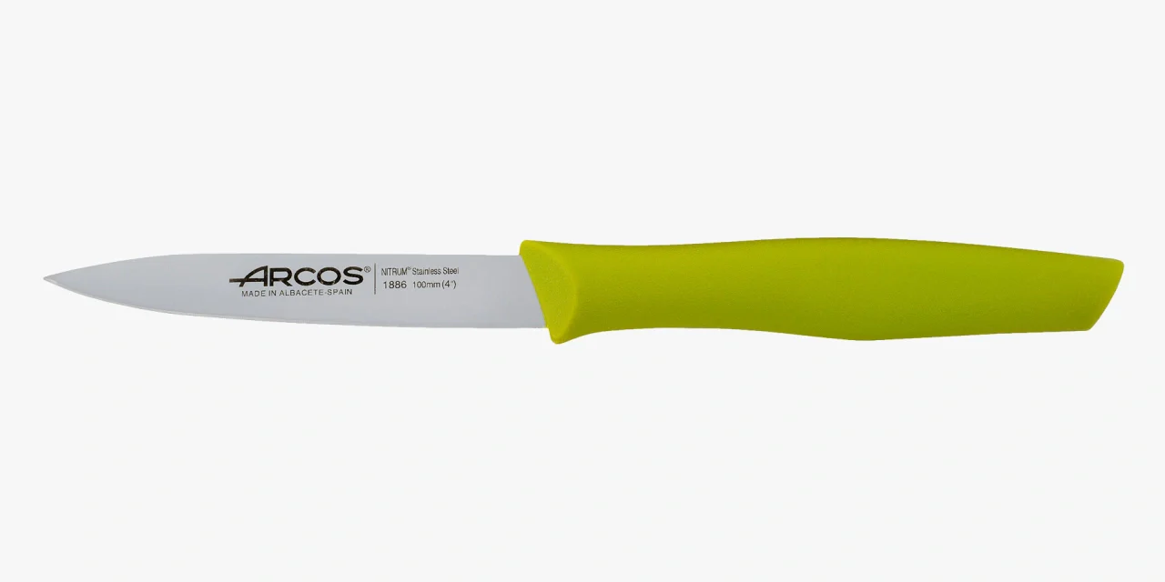 Cuchillo mondador Color Pistacho Serie Nova 100 mm