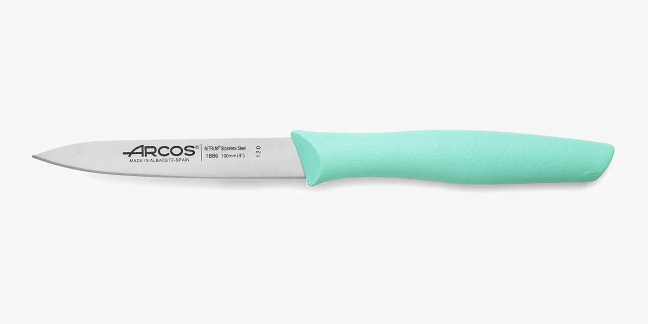 Cuchillo Mondador Color Menta Serie Nova 100 mm