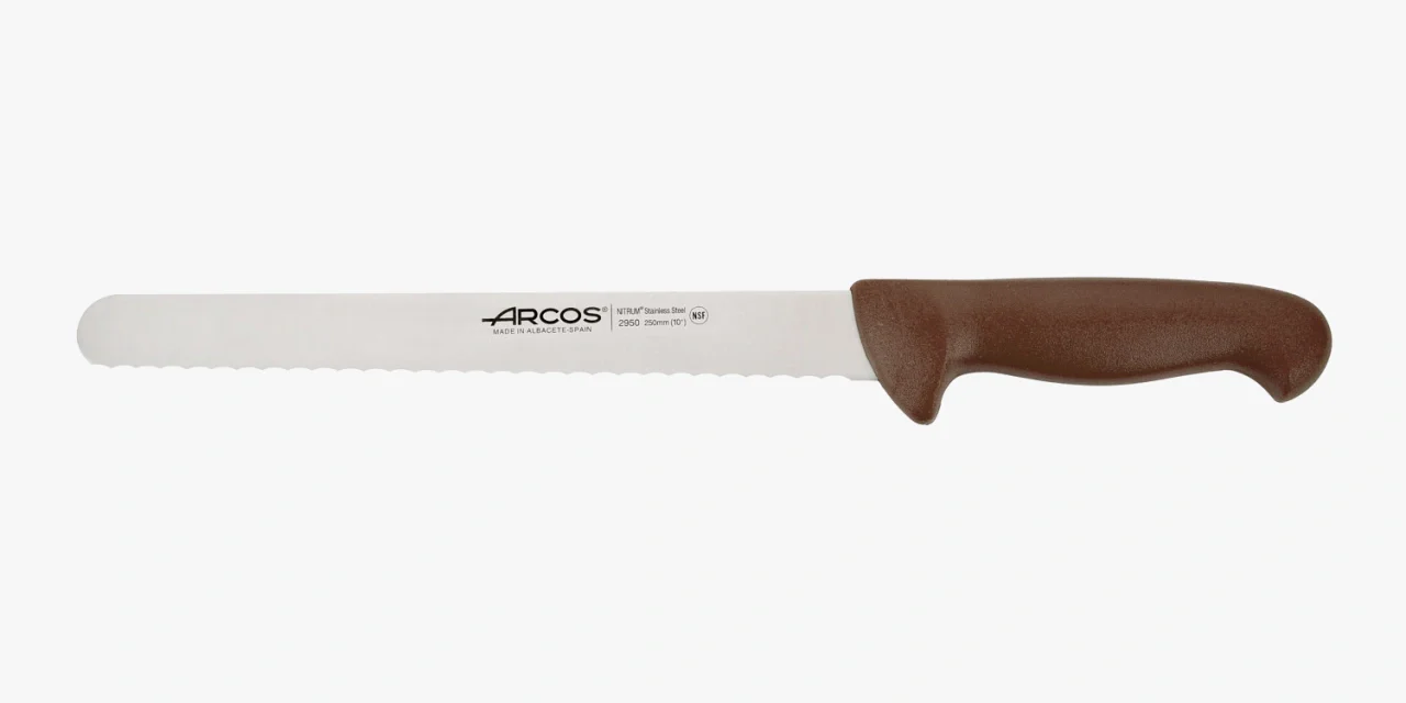 Cuchillo Pastelero color marrón Serie 2900 250 mm