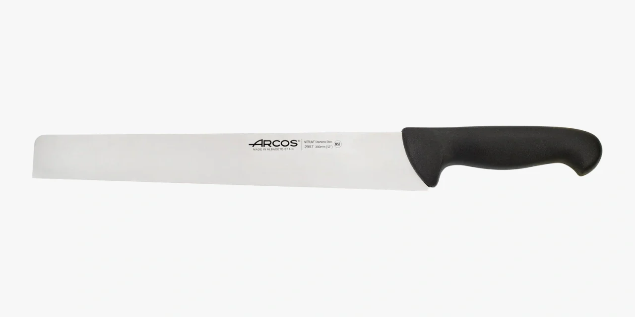 Cuchillo Salami Color Negro Serie 2900 300 mm