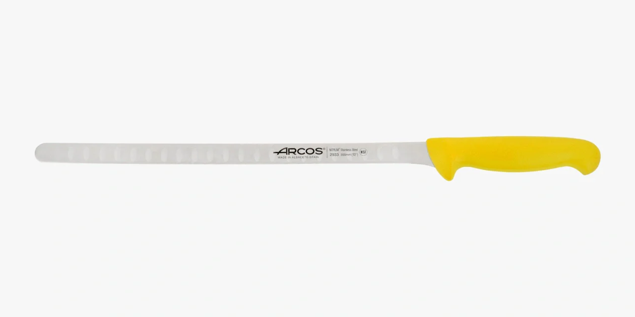 Cuchillo Salmón color amarillo Serie 2900 300 mm