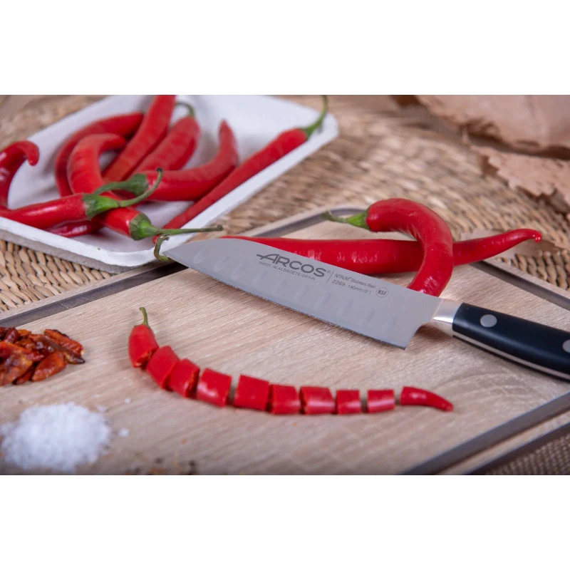 Cuchillo Santoku Serie Ópera 140 mm - Image 7