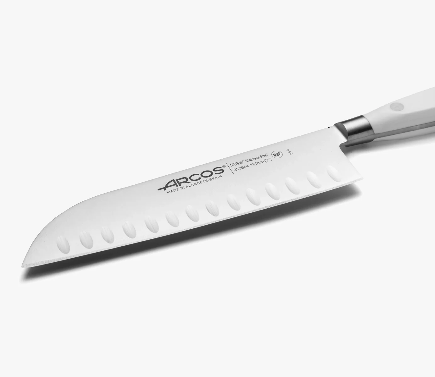 Cuchillo Santoku Serie Riviera Blanc 180 mm - Image 3