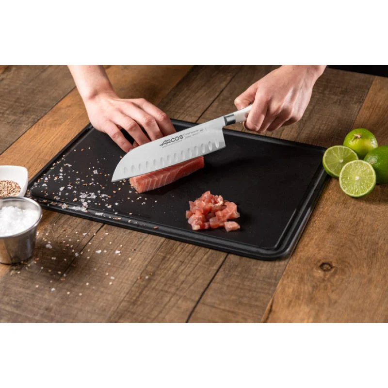 Cuchillo Santoku Serie Riviera Blanc 180 mm - Image 6