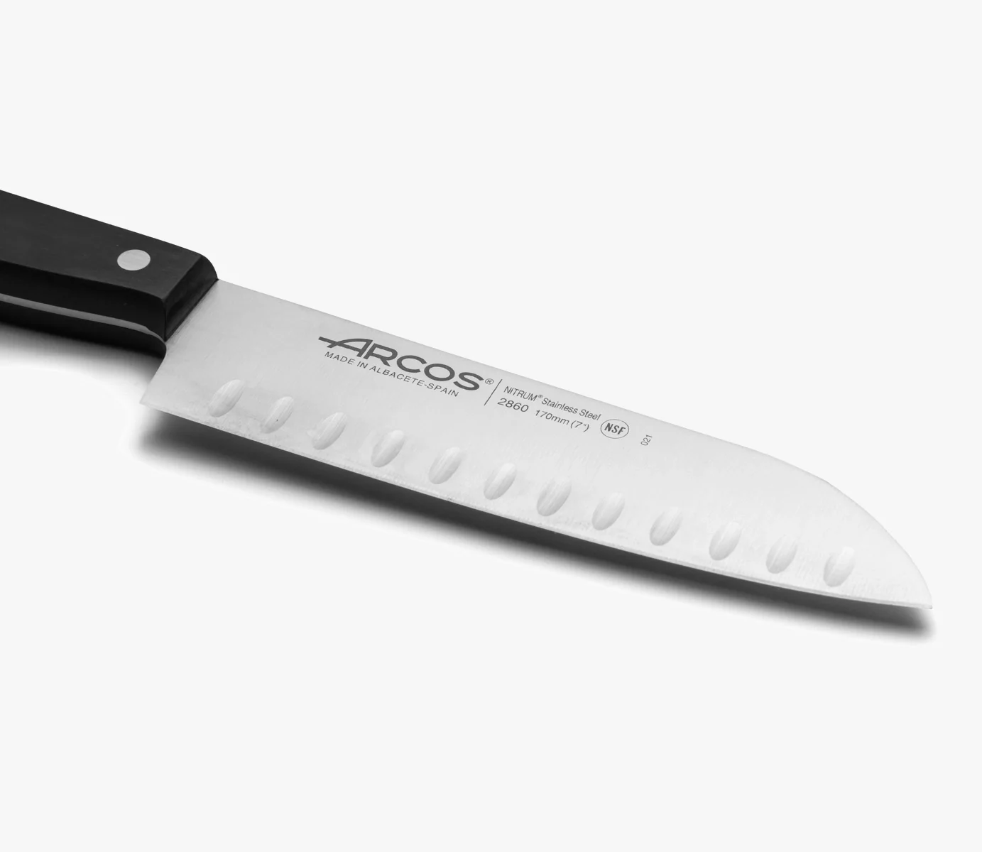 Cuchillo Santoku con Alveolos Serie Universal 170 mm - Image 2