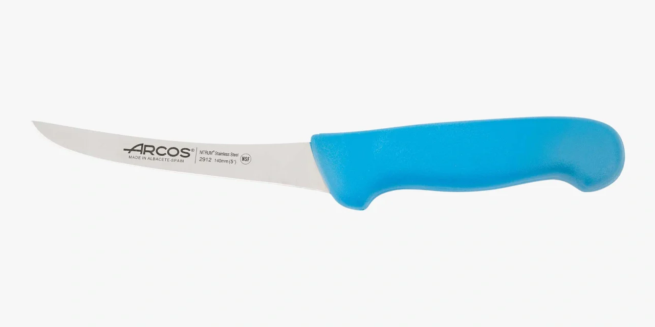 Cuchillo Deshuesador color azul Serie 2900 140 mm