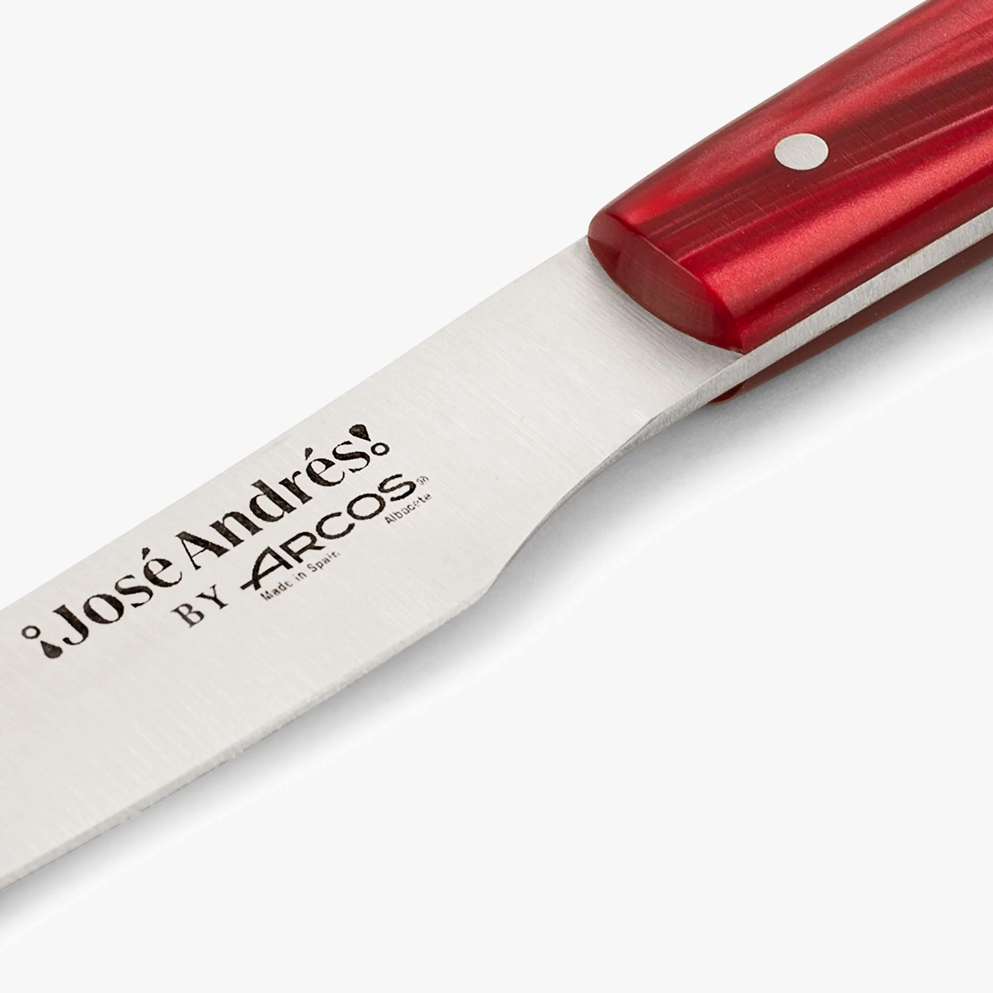Juego 2 Pzas. Cuchillo mesa rojo José Andrés - Image 4