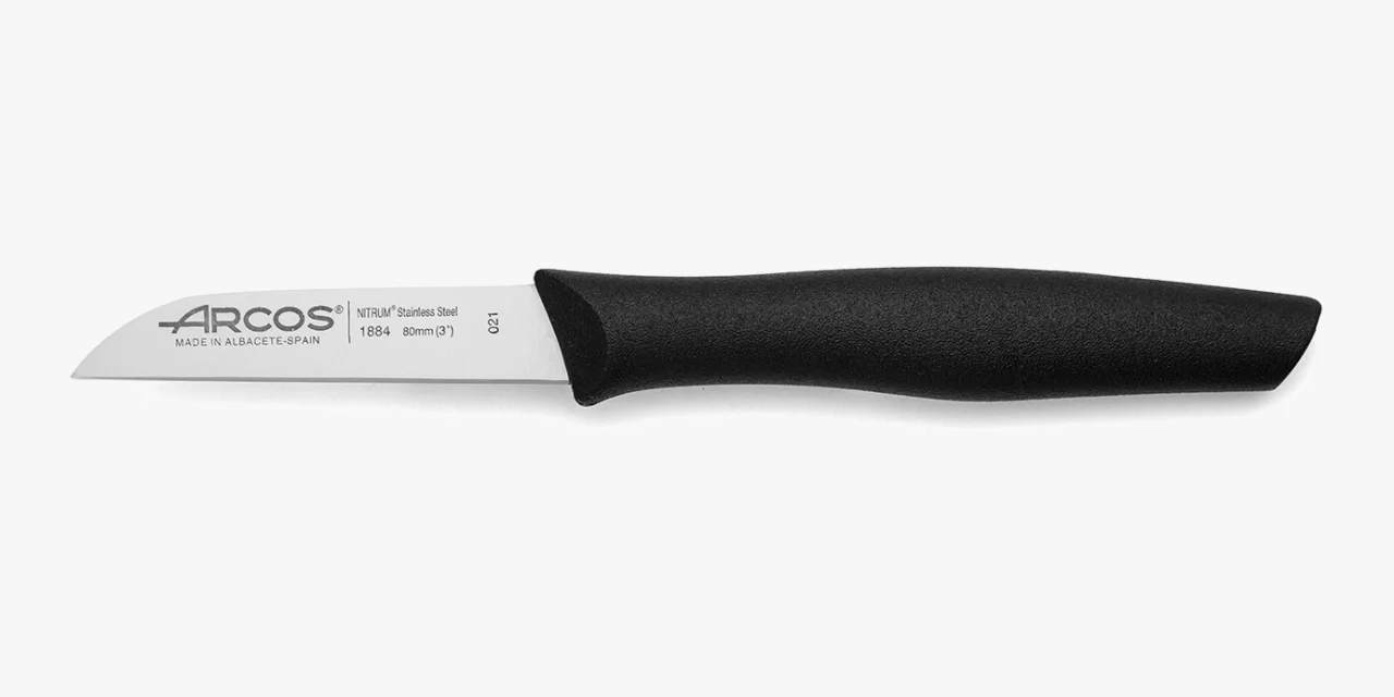 Cuchillo Mondador Color Negro Serie Nova 80 mm