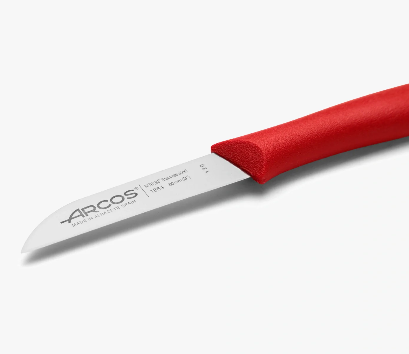 Cuchillo Mondador Color Rojo Serie Nova 80 mm - Image 2