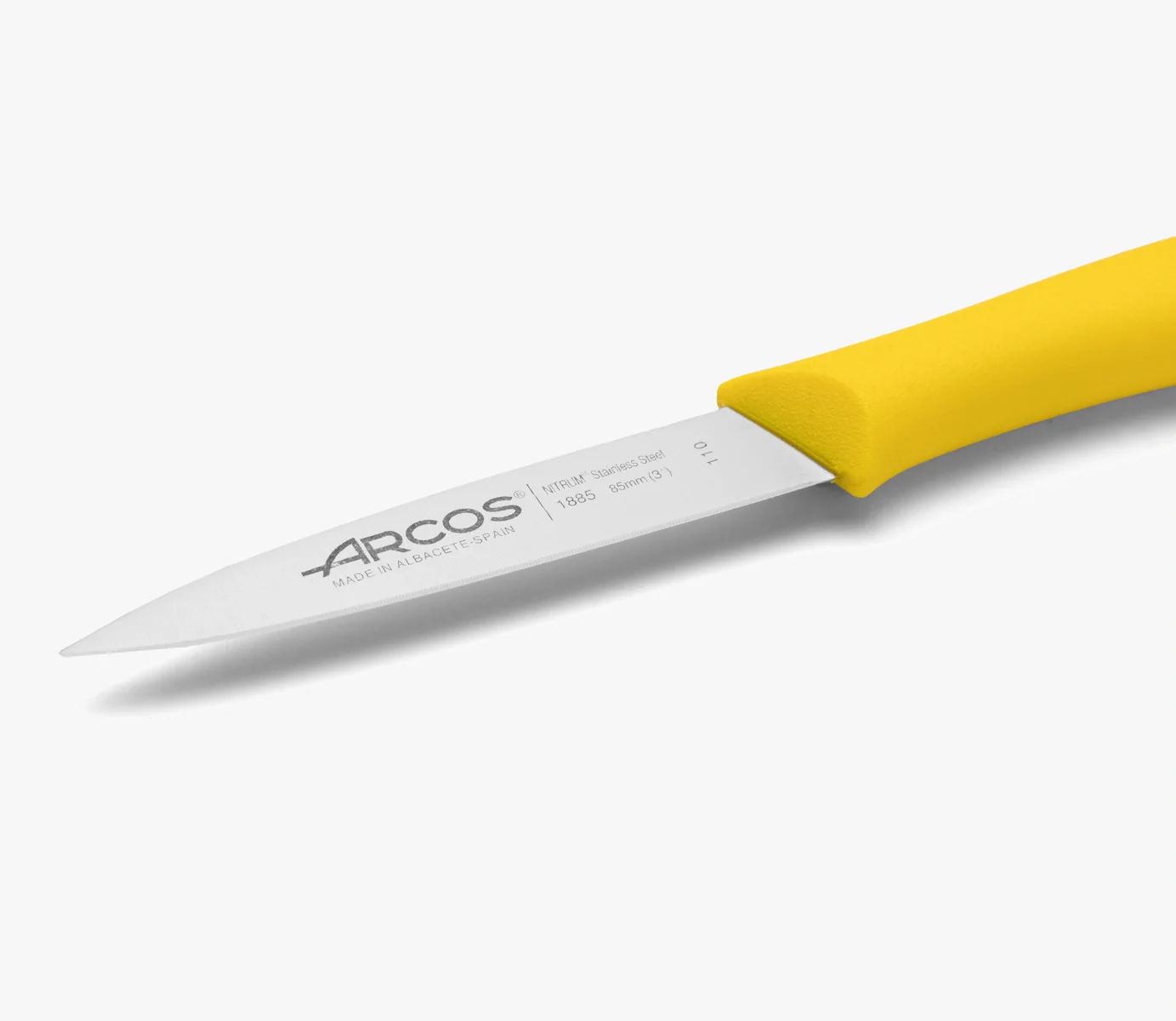 Cuchillo Mondador Color Amarillo Serie Nova 85 mm - Image 2
