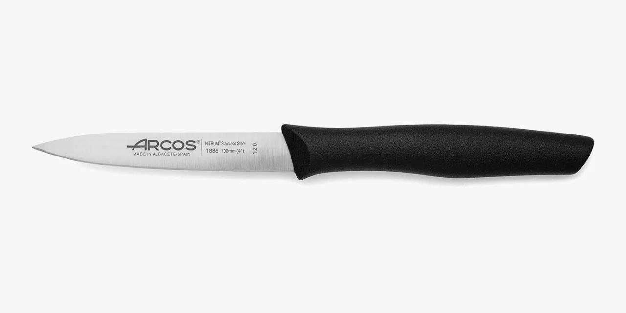 Cuchillo Mondador Color Negro Serie Nova 100 mm