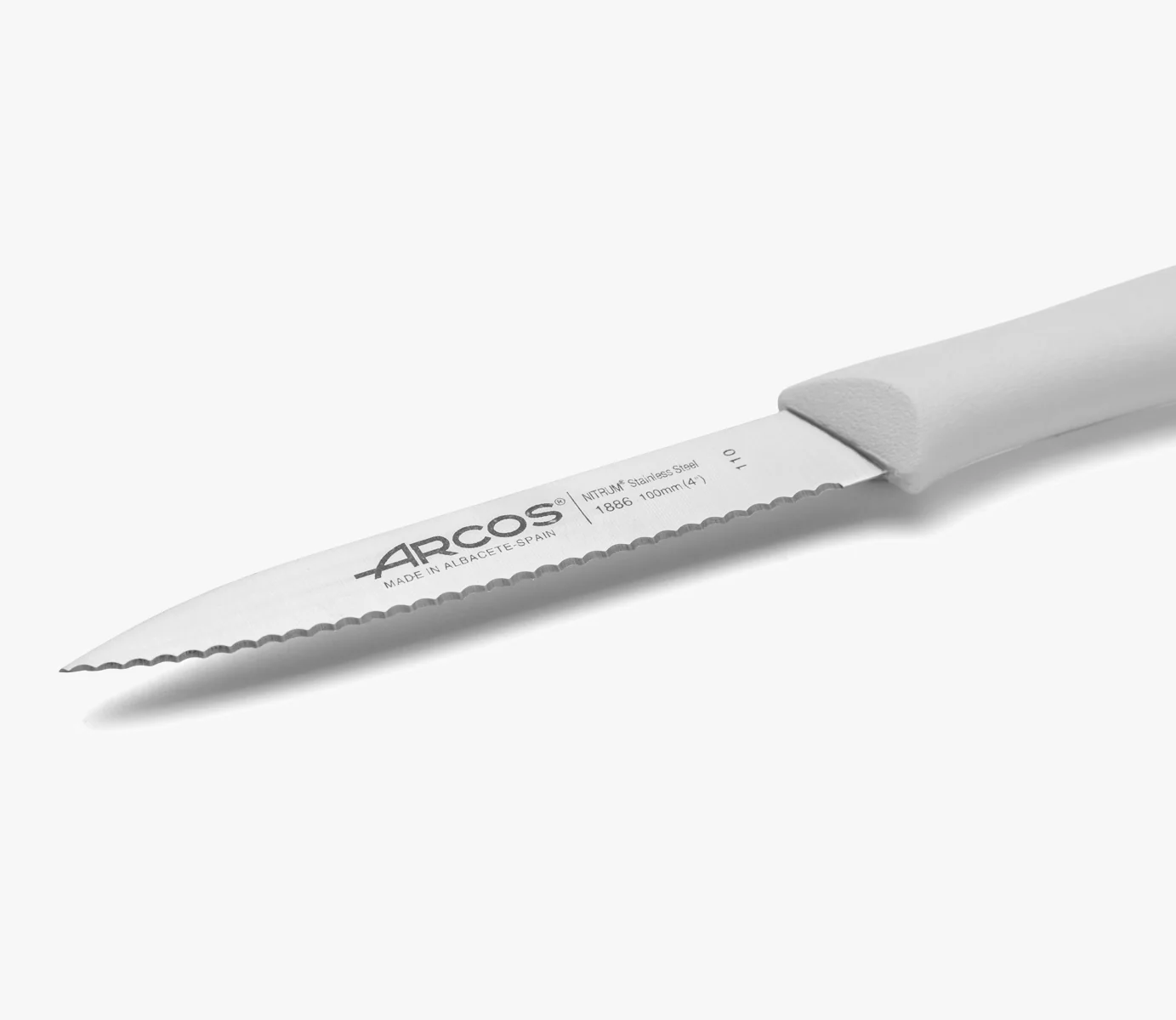 Cuchillo Mondador Color Blanco Perlado Serie Nova 100 mm - Image 2