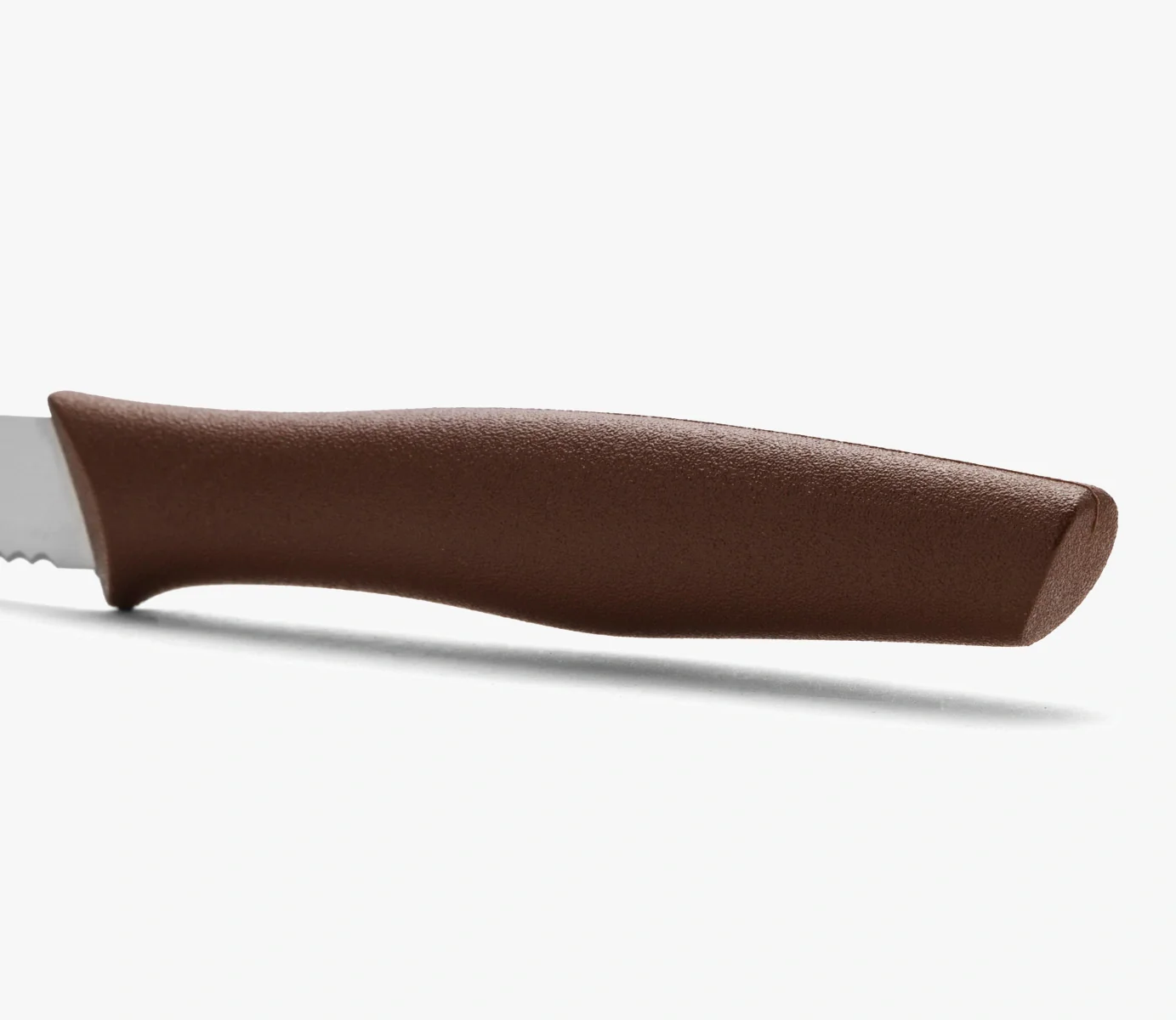 Cuchillo Mondador Color Marrón Serrado Serie Nova 100 mm - Image 3