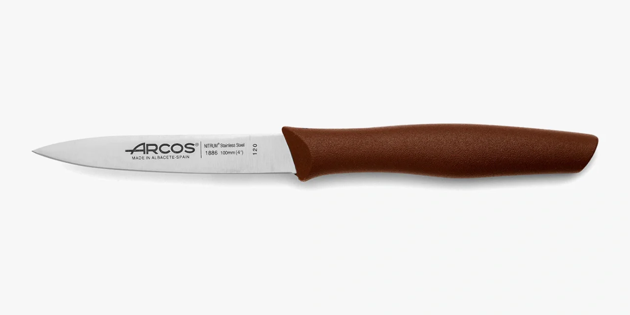 Cuchillo Mondador Color Marrón Serie Nova 100 mm