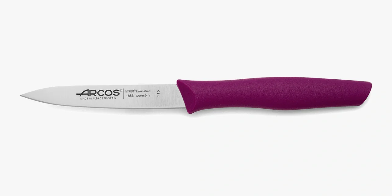 Cuchillo Mondador Color Fucsia Serie Nova 100 mm