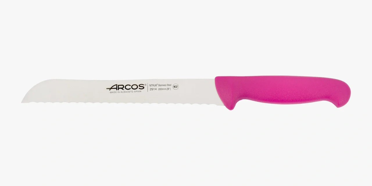 Cuchillo Panero color fucsia Serie 2900 200 mm