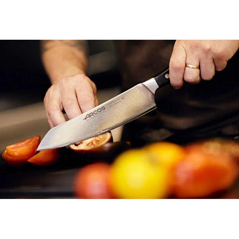 Cuchillo Rocking Santoku Serie Manhattan 190 mm - Image 11