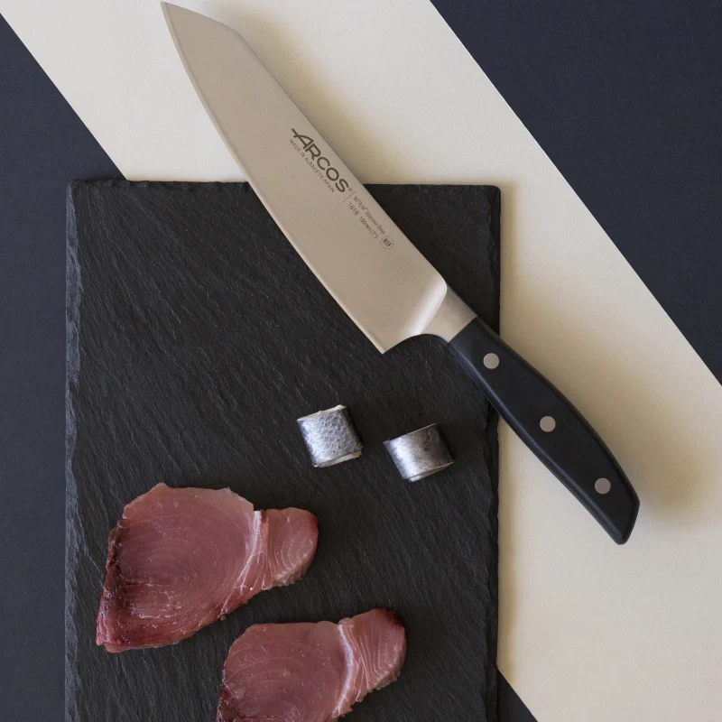 Cuchillo Rocking Santoku Serie Manhattan 190 mm - Image 6