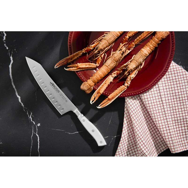 Rocking Santoku Serie Riviera Blanc 180 mm - Image 5