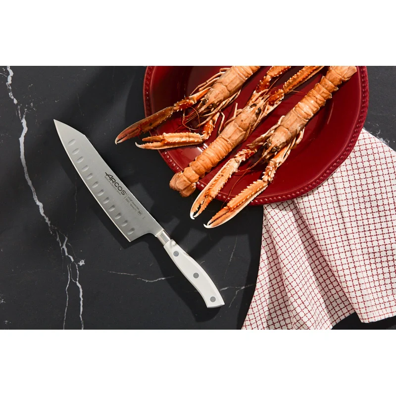 Rocking Santoku Serie Riviera Blanc 180 mm - Image 6