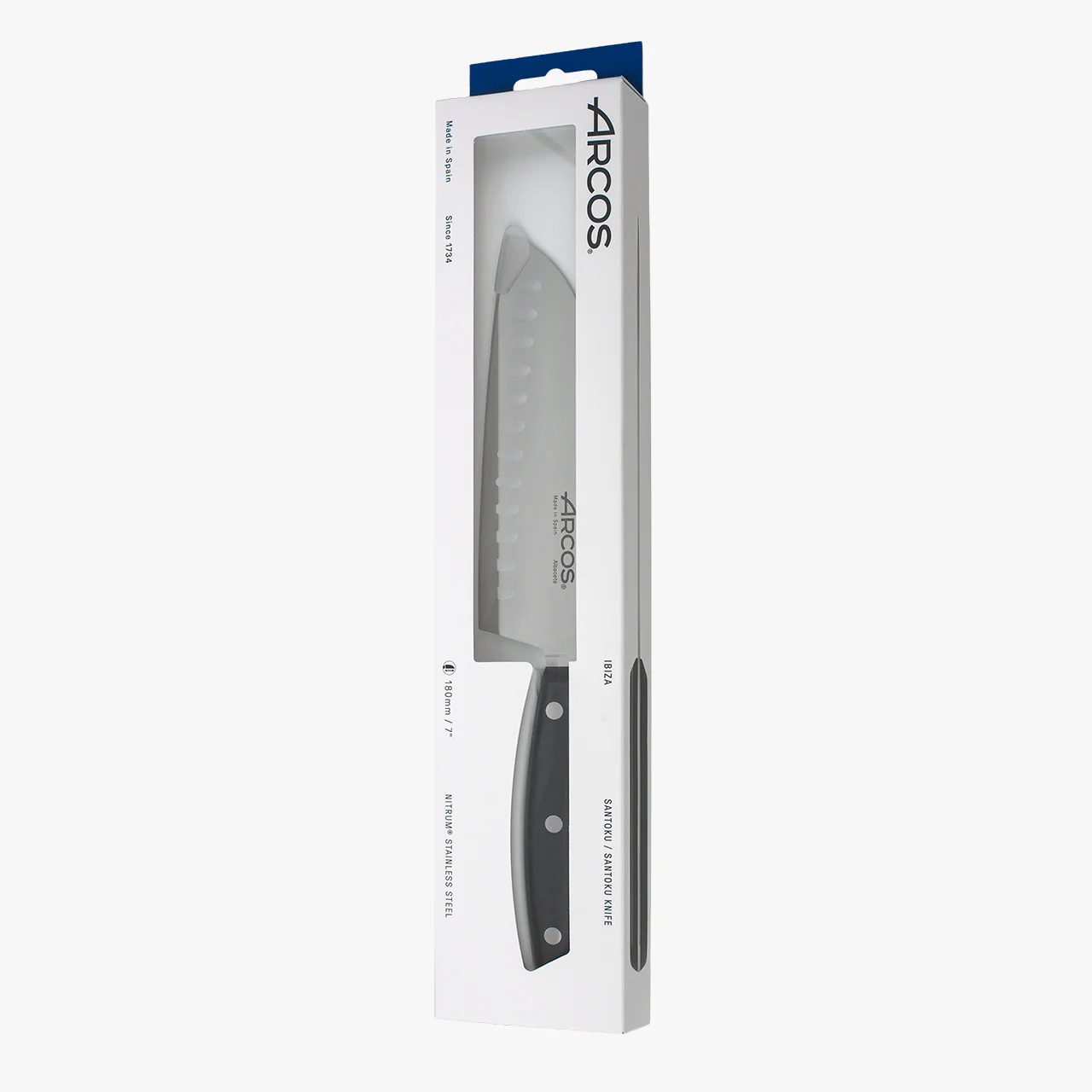 Cuchillo santoku alveolos 180 mm Serie Ibiza - Image 6