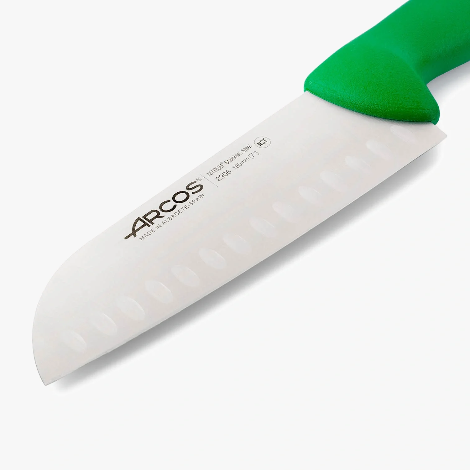 Cuchillo Santoku color verde Serie 2900 - Image 3