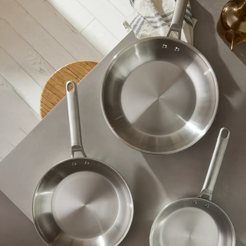 Set sartenes Samoa Inox 24, 28 y 30 cm - Image 8
