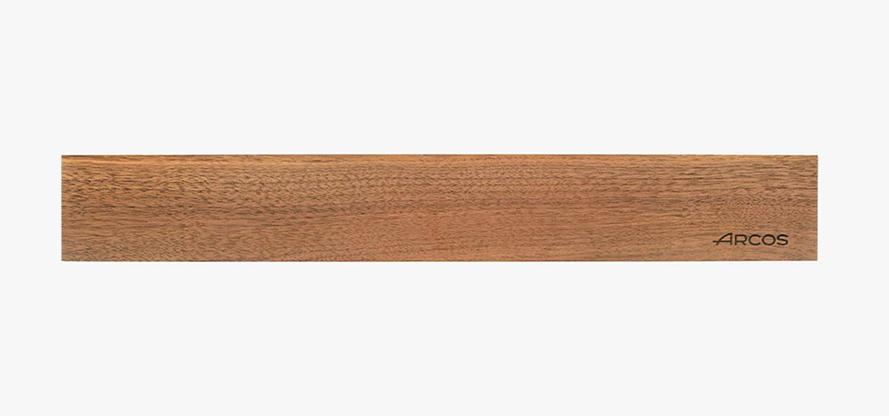 Soporte magnético para cuchillos Arcos en madera de nogal 45 cm