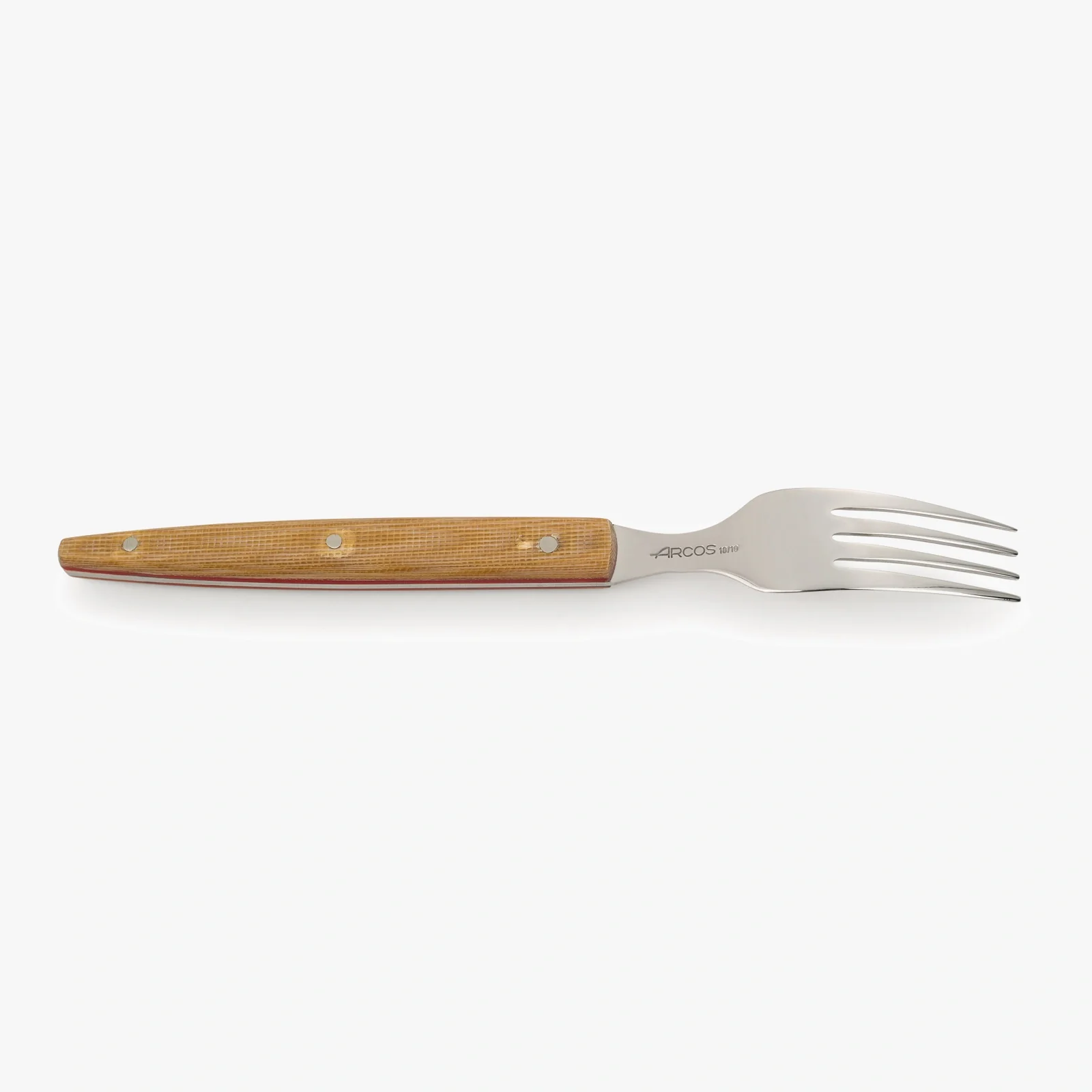 Tenedor Chuletero The Origin Micarta Beige 220 mm - Image 4