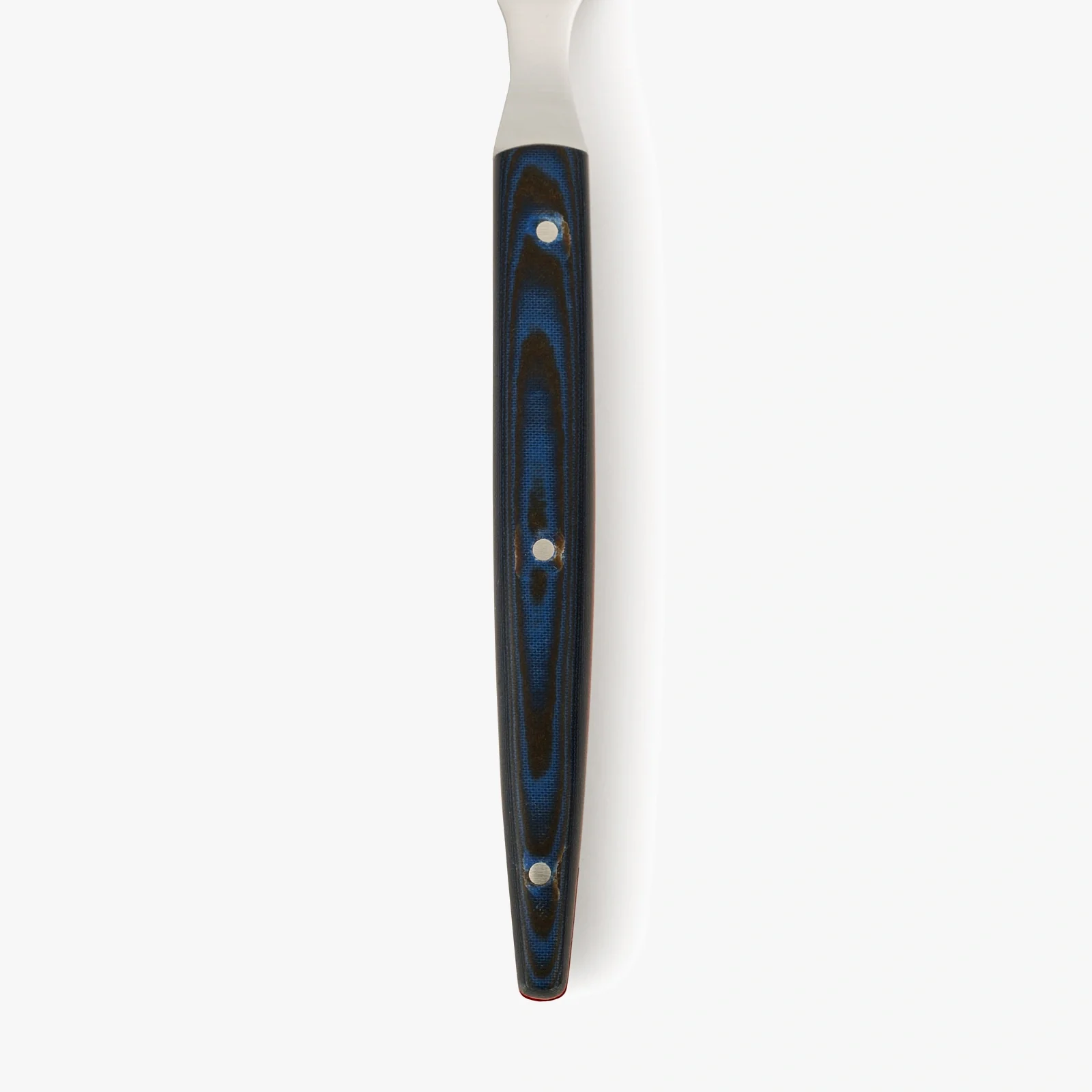Tenedor chuletero The Origin micarta azul 220 mm - Image 2