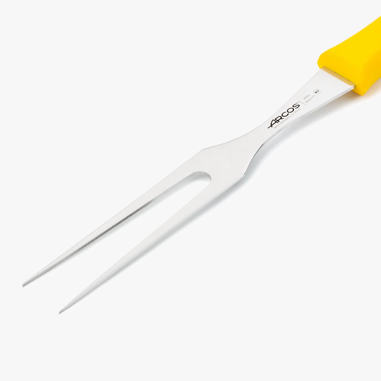 Tenedor Trinchante color amarillo Serie 2900 180 mm - Image 3
